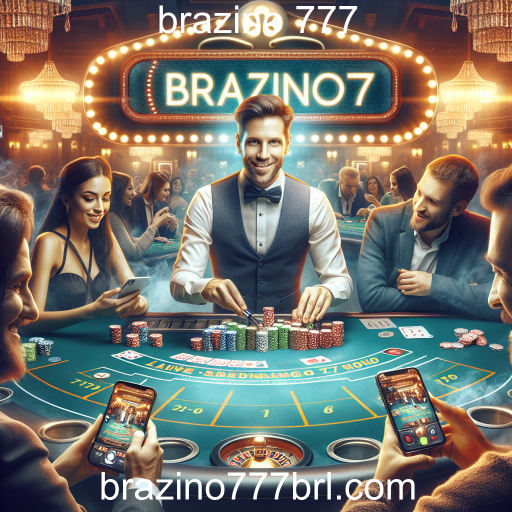 Experiência Imersiva: Cassino ao Vivo no Brazino 777